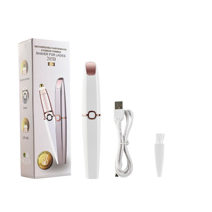 2 in 1 Gesicht und Augenbraun Trimmer