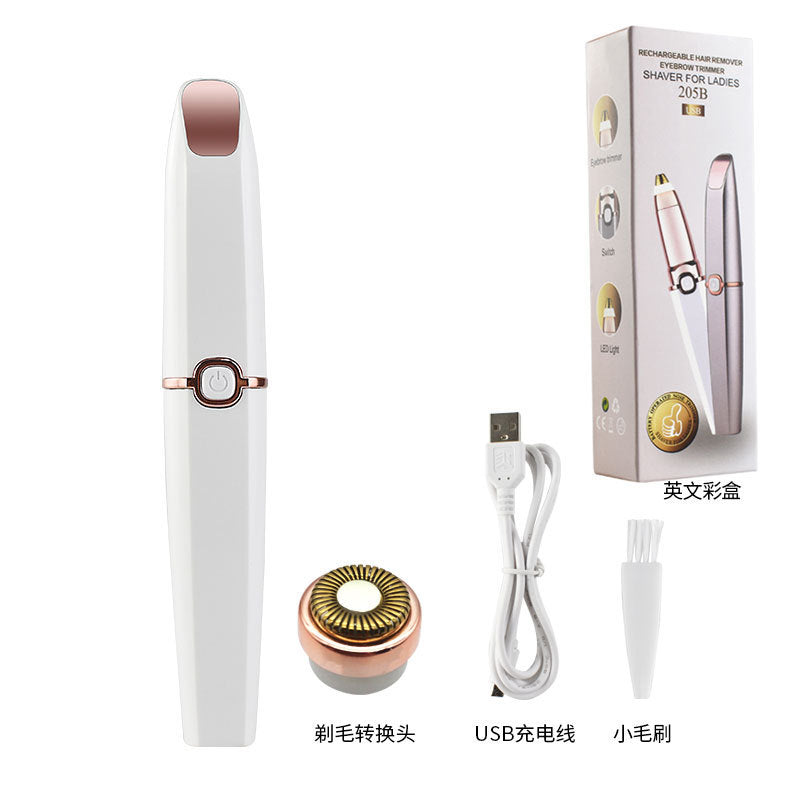 2 in 1 Gesicht und Augenbraun Trimmer