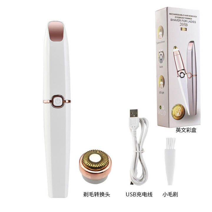 2 in 1 Gesicht und Augenbraun Trimmer