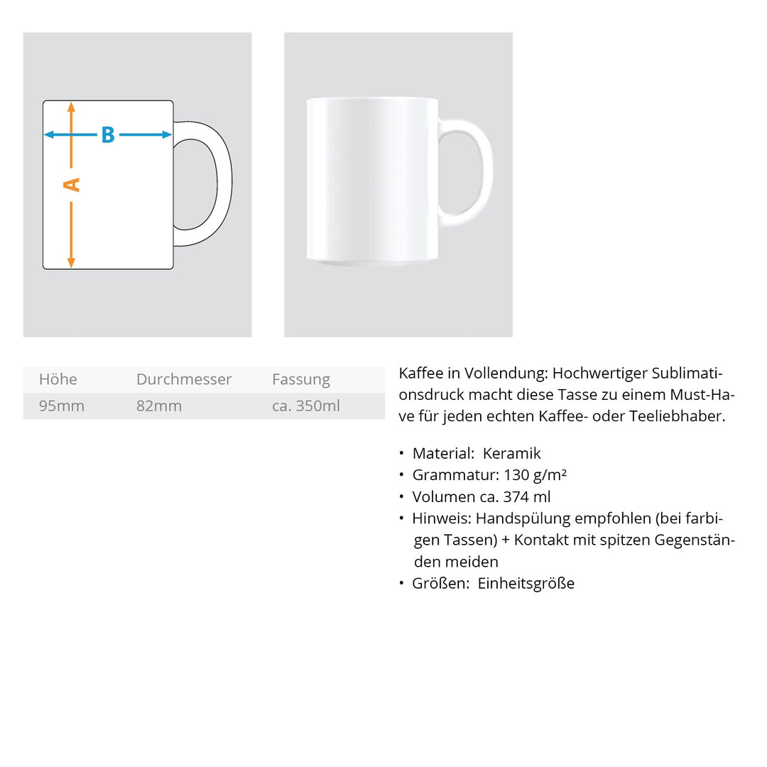 Superkräfte Vater  - Tasse