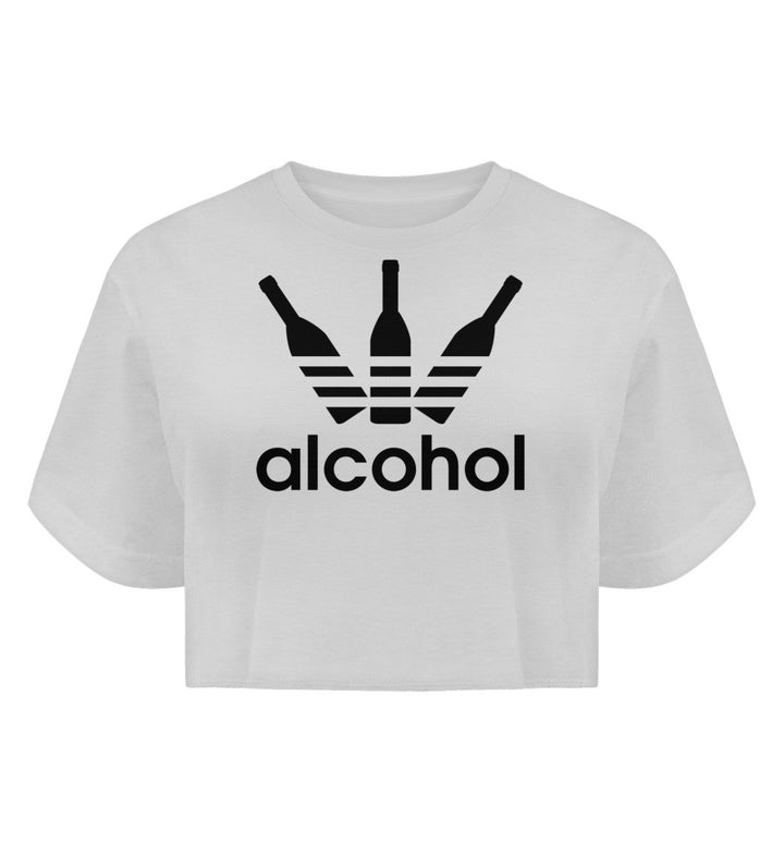 Alcohol  - Boyfriend Organic Crop Top